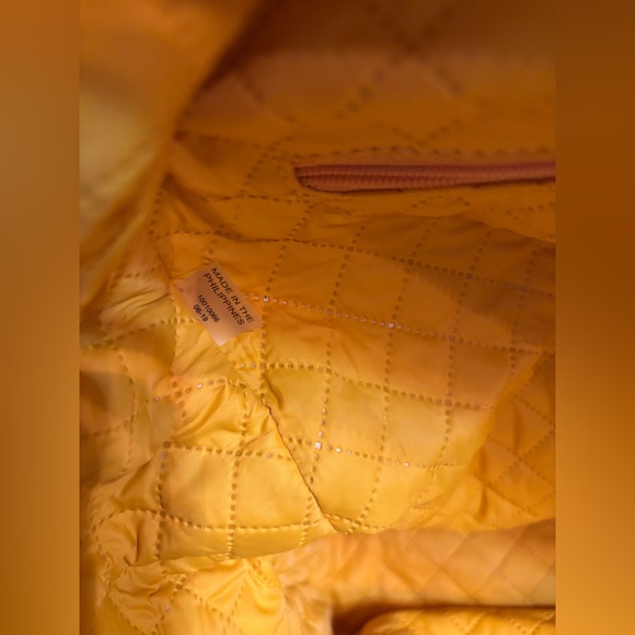 Tory Burch Perry Nylon Printed Zip Backpack in the Gemini Multi Stripe - Picture 5 of 11